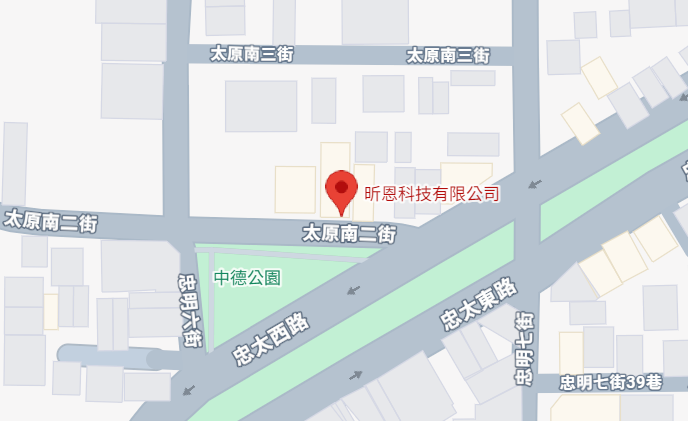 昕恩科技有限公司位置圖